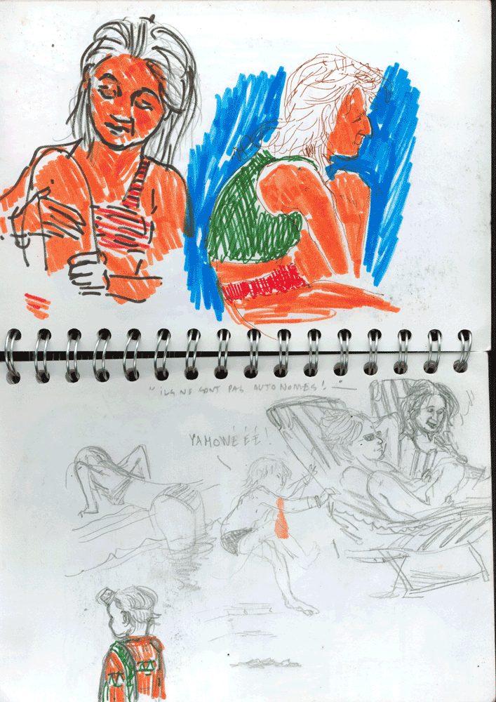 - Carnet sous le soleil / Exactement / Juste en dessous- page 4