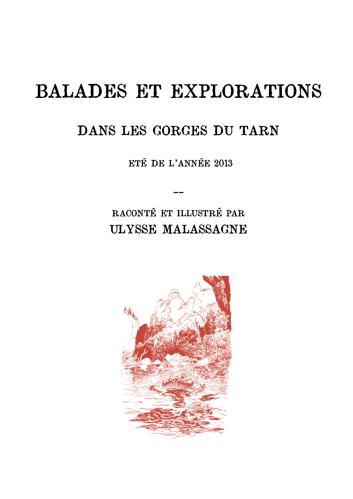 - Balades et Explorations dans les gorges du Tarn- page 1