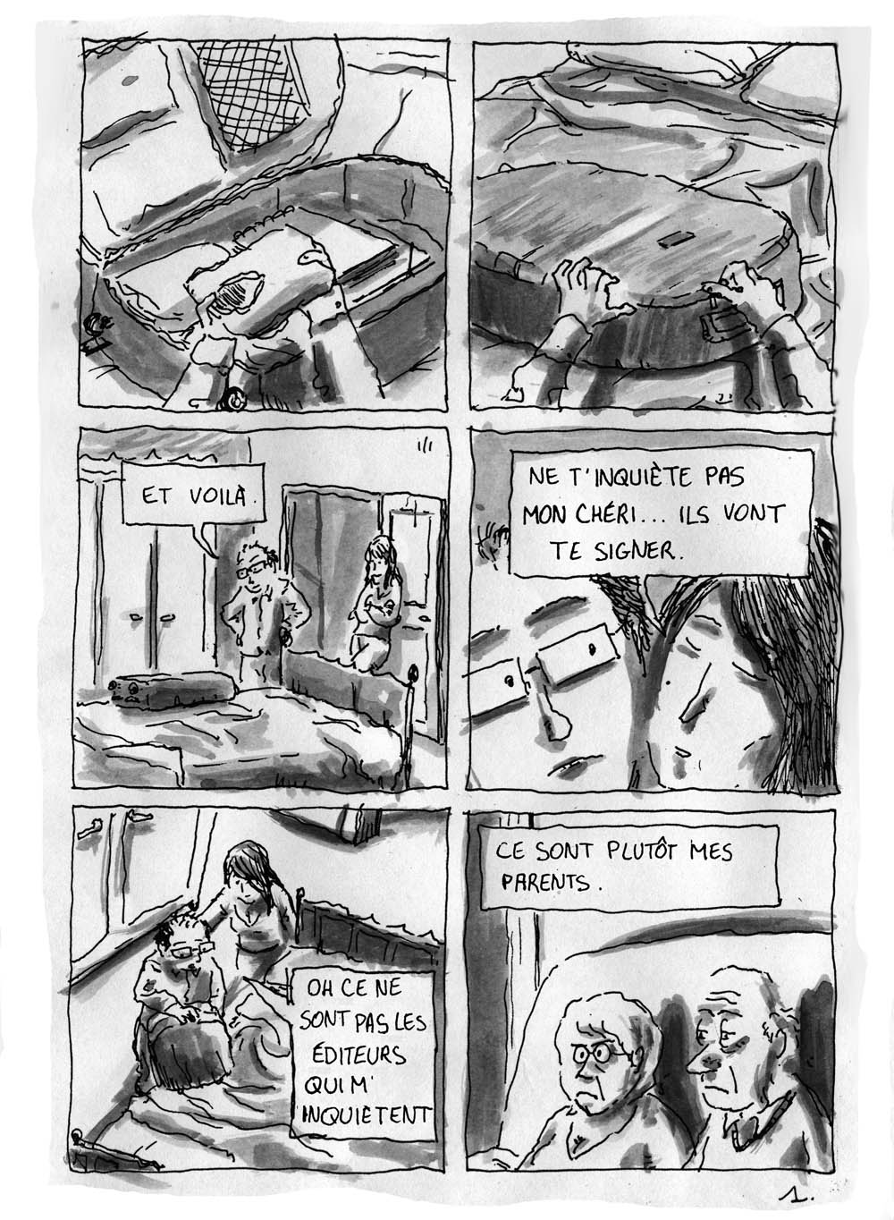 - Entre deux rives, l'homme coule- page 1