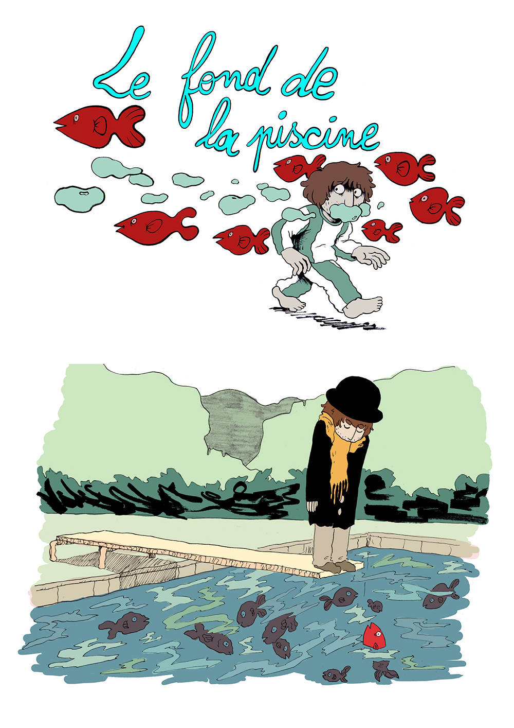 - Le fond de la piscine- page 1