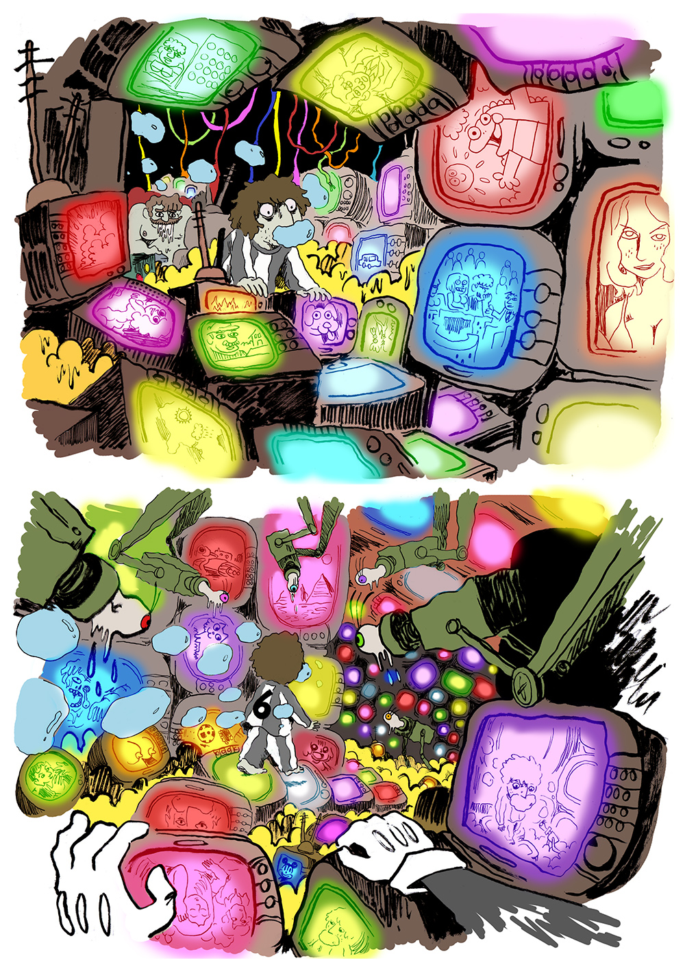 - Le fond de la piscine- page 15