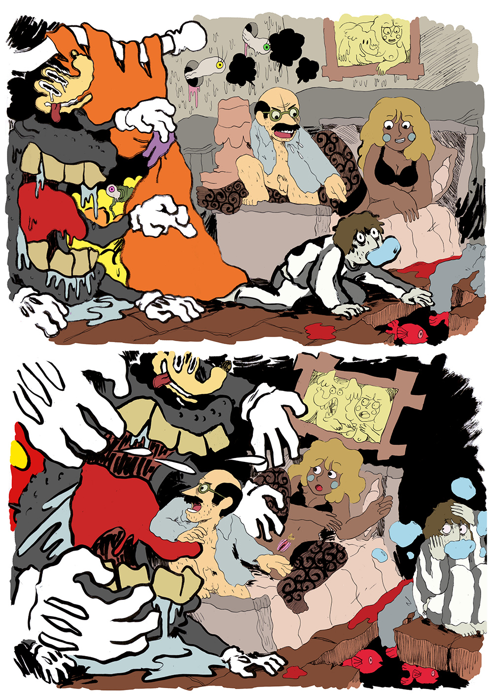 - Le fond de la piscine- page 19