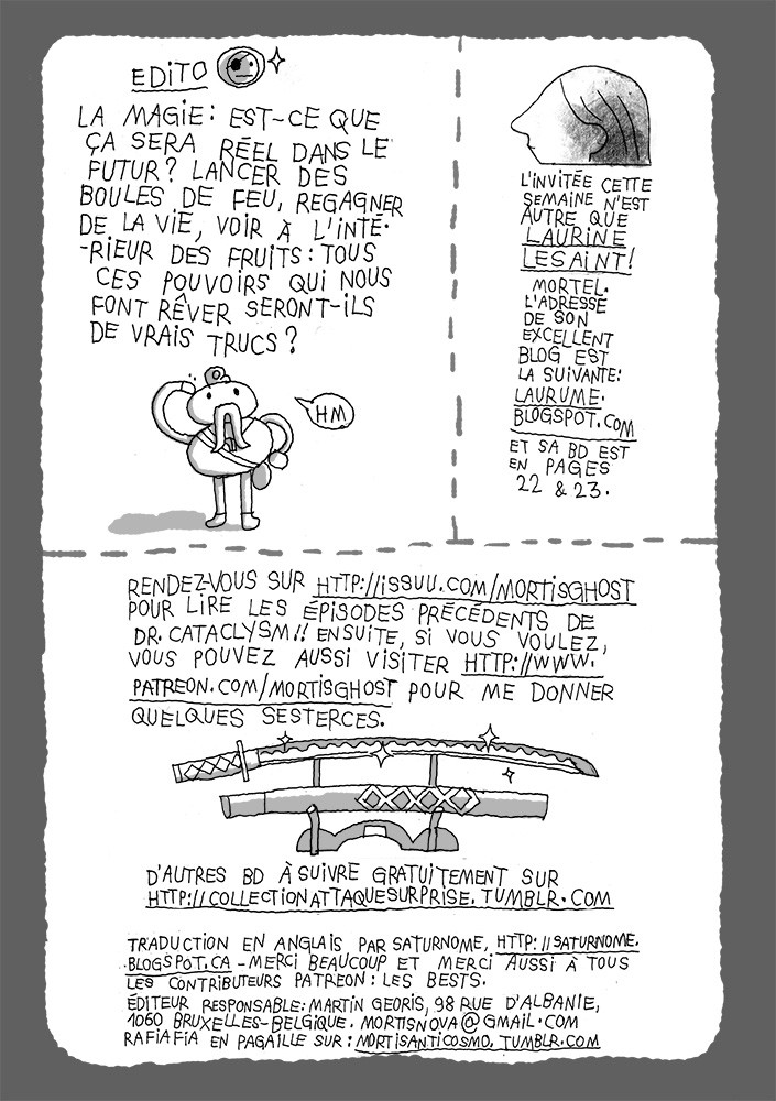 - Dr Cataclysm #3 : Locomotive Cosmique- page 2