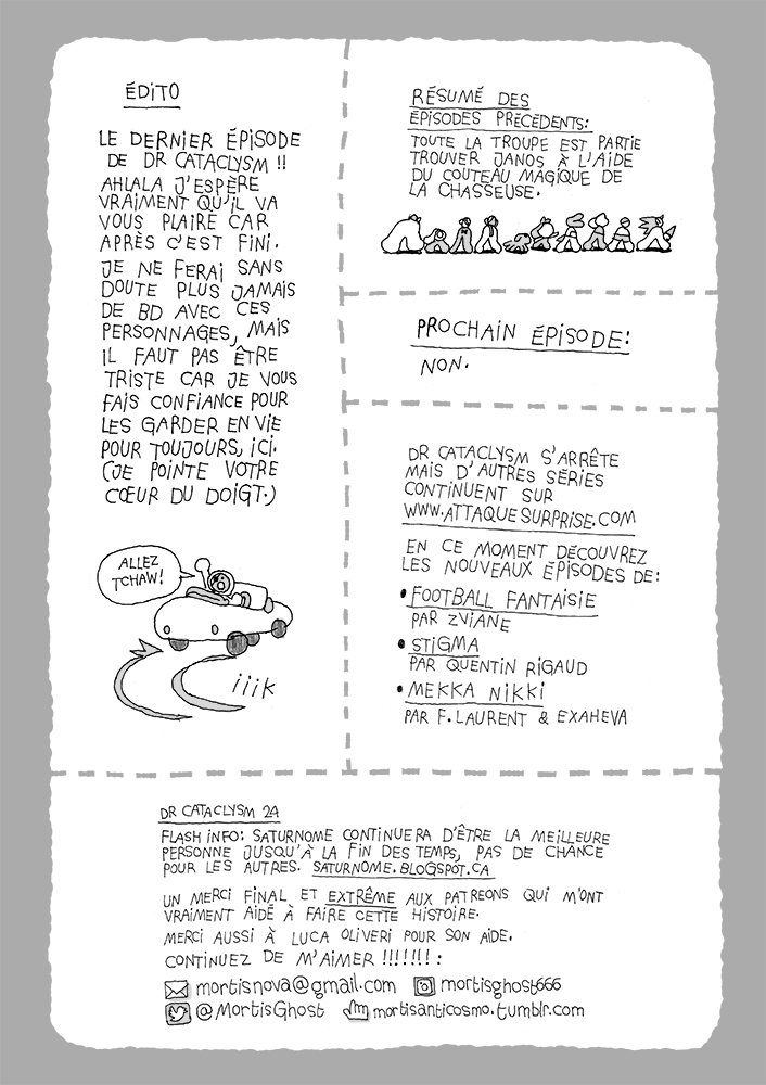 - Dr Cataclysm #24 : Tout le Monde est tout Seul- page 2