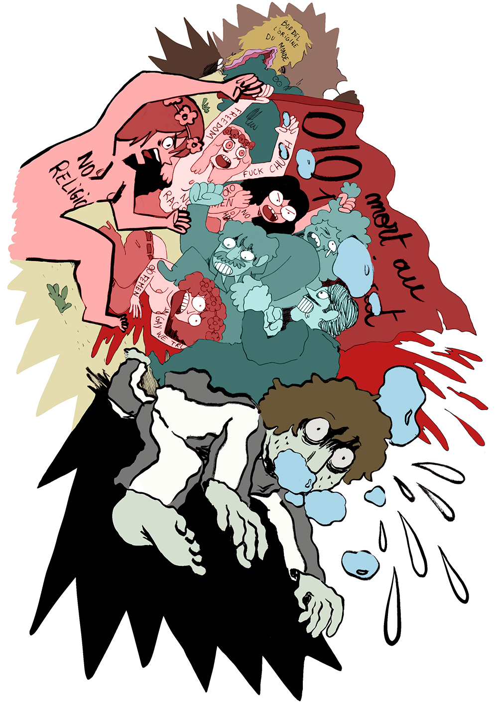 - Le fond de la piscine- page 27