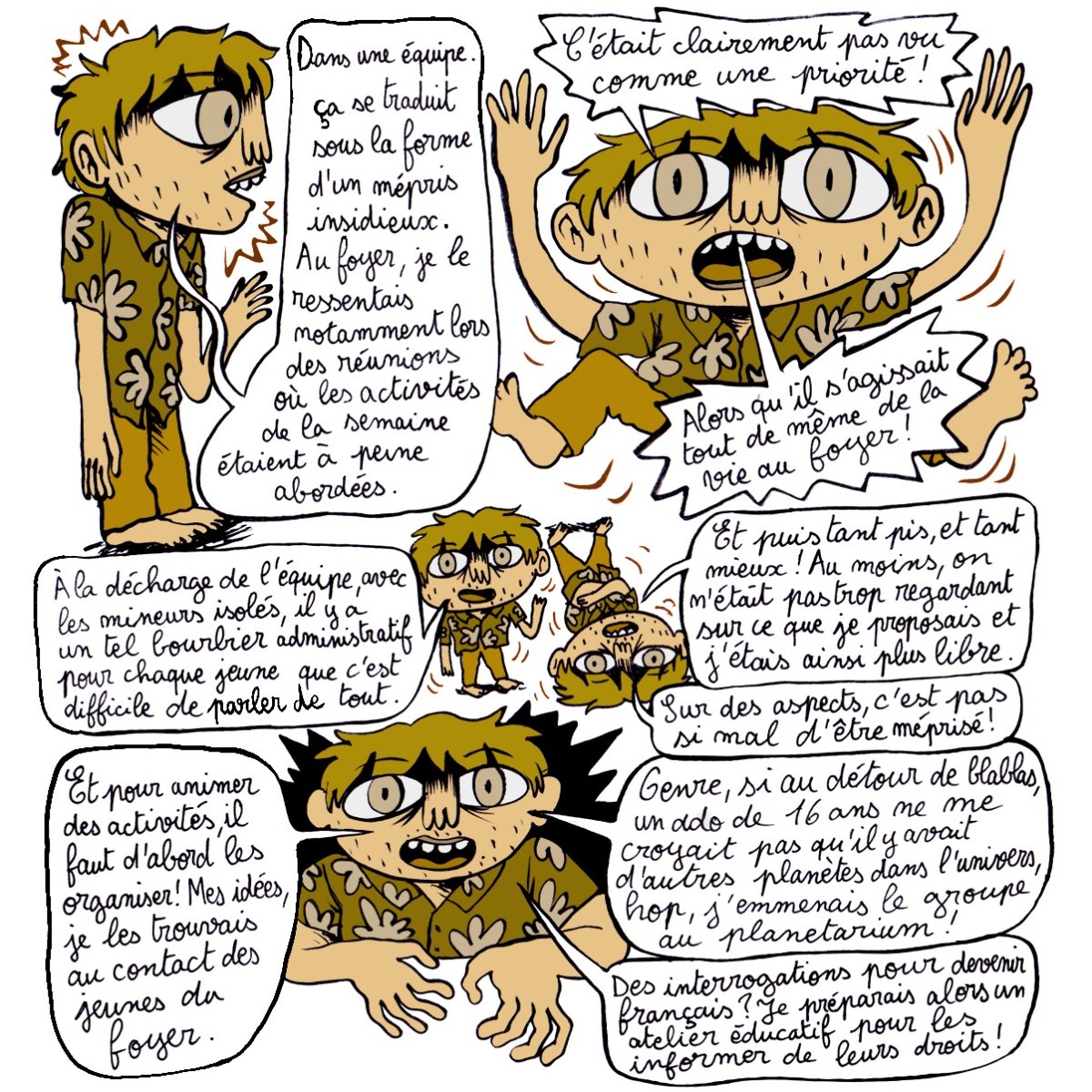 - Story Time (Sur mes expériences dans l'intervention sociale)- page 16