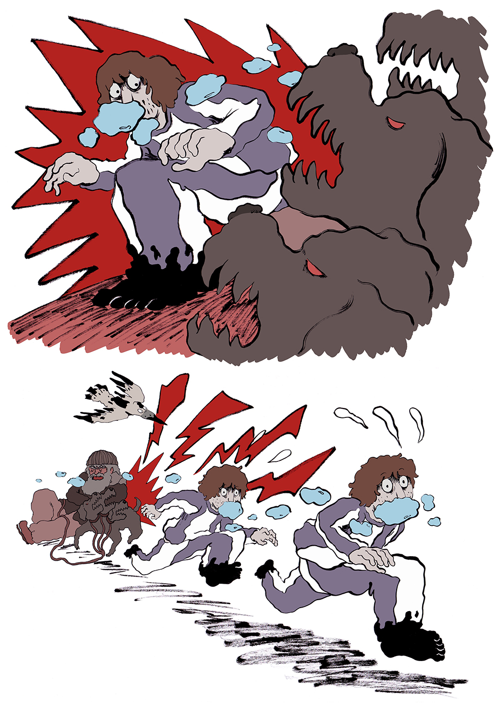 - Le fond de la piscine- page 71