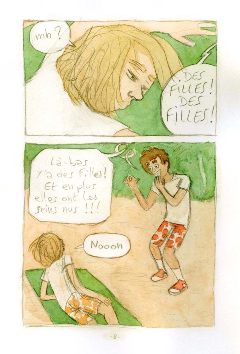 - La Croisière s'ennuie- page 8