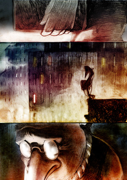 - The Darkness outside night- page 19