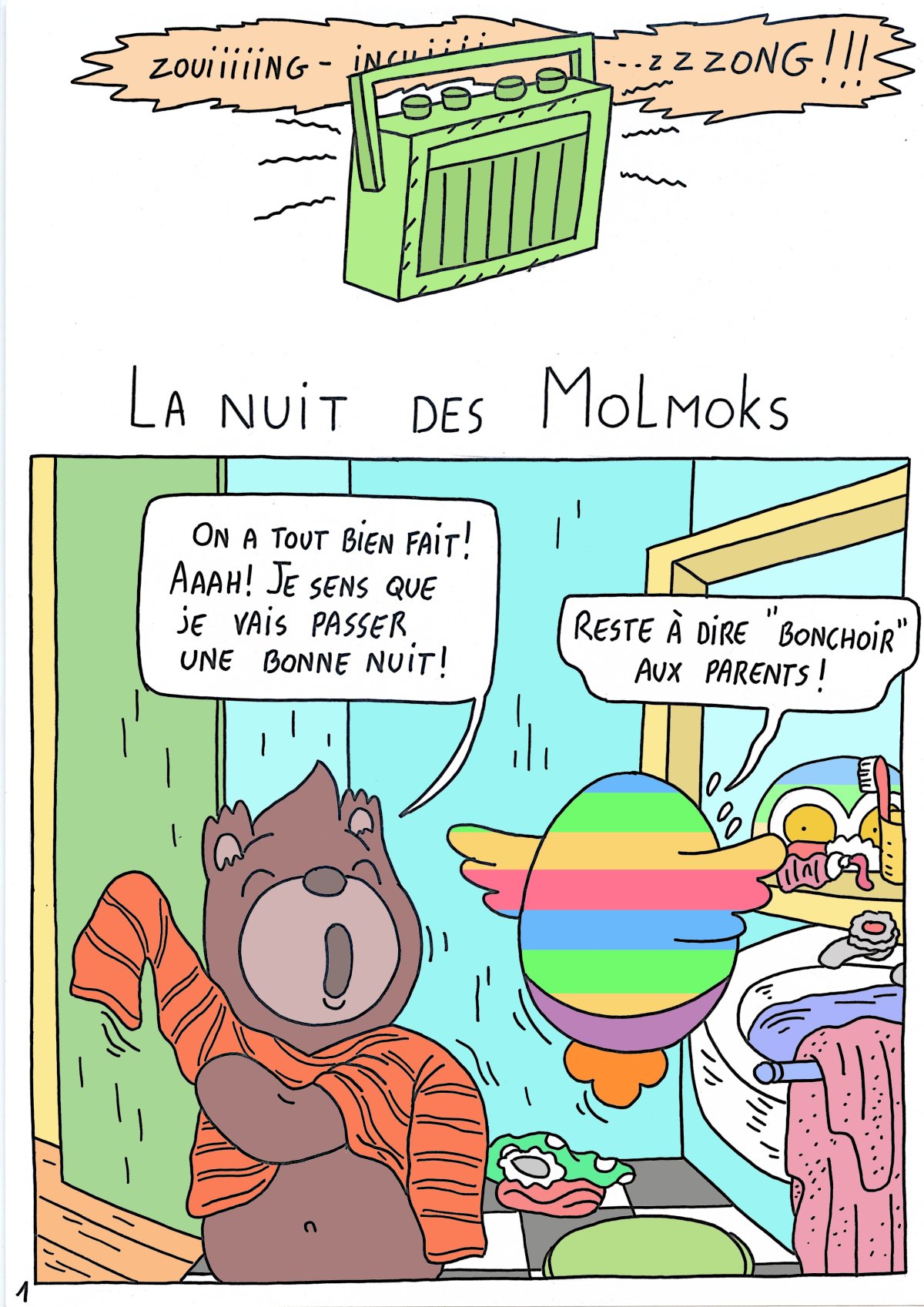 - La nuit des Molmoks- page 1