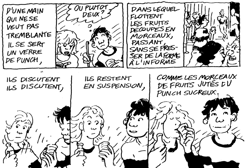 - Et il posa mollement sa main entre ses omoplates.- page 13