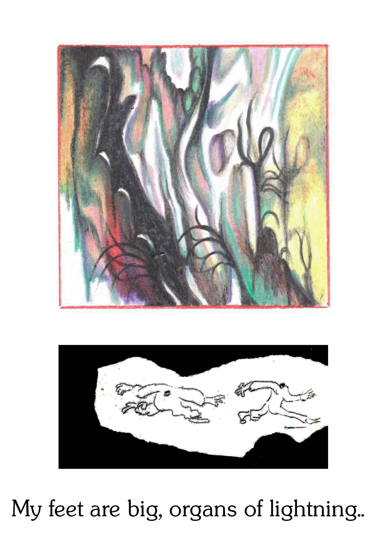 - Aux organes d'un éclair // organs of lightning- page 11