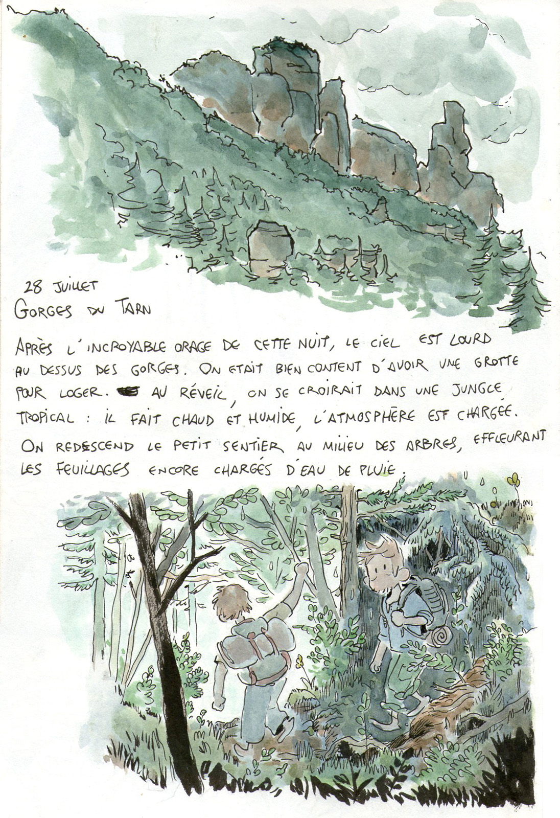 - Balades et Explorations dans les gorges du Tarn- page 11