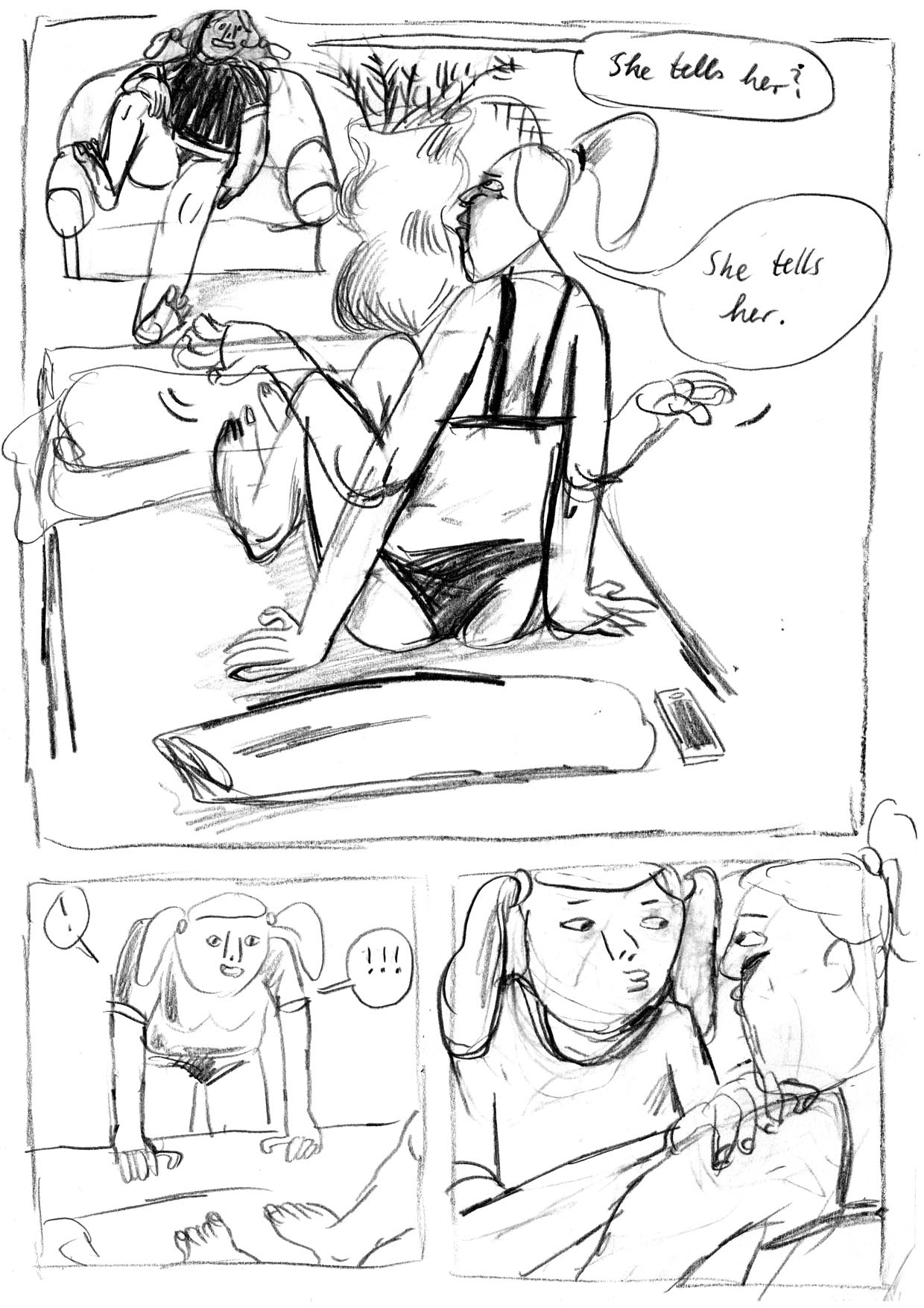 - TELL ME WHAT SHE TELLS YOU WHEN YOU TELL HER- page 11