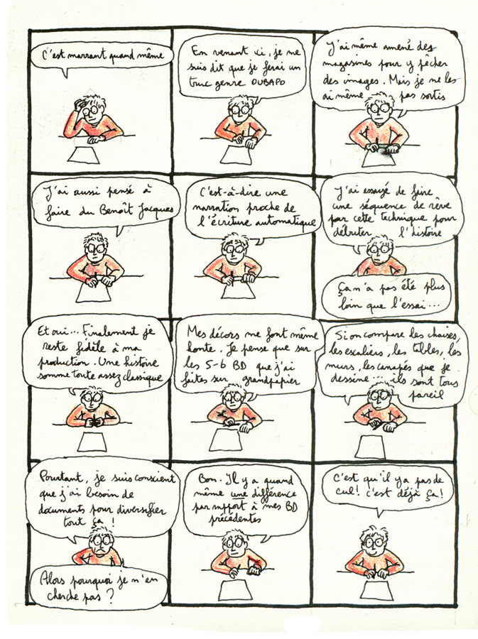 - 24 Pensées ou Faire de la bande dessinée, c'est pas toujours facile - page 12