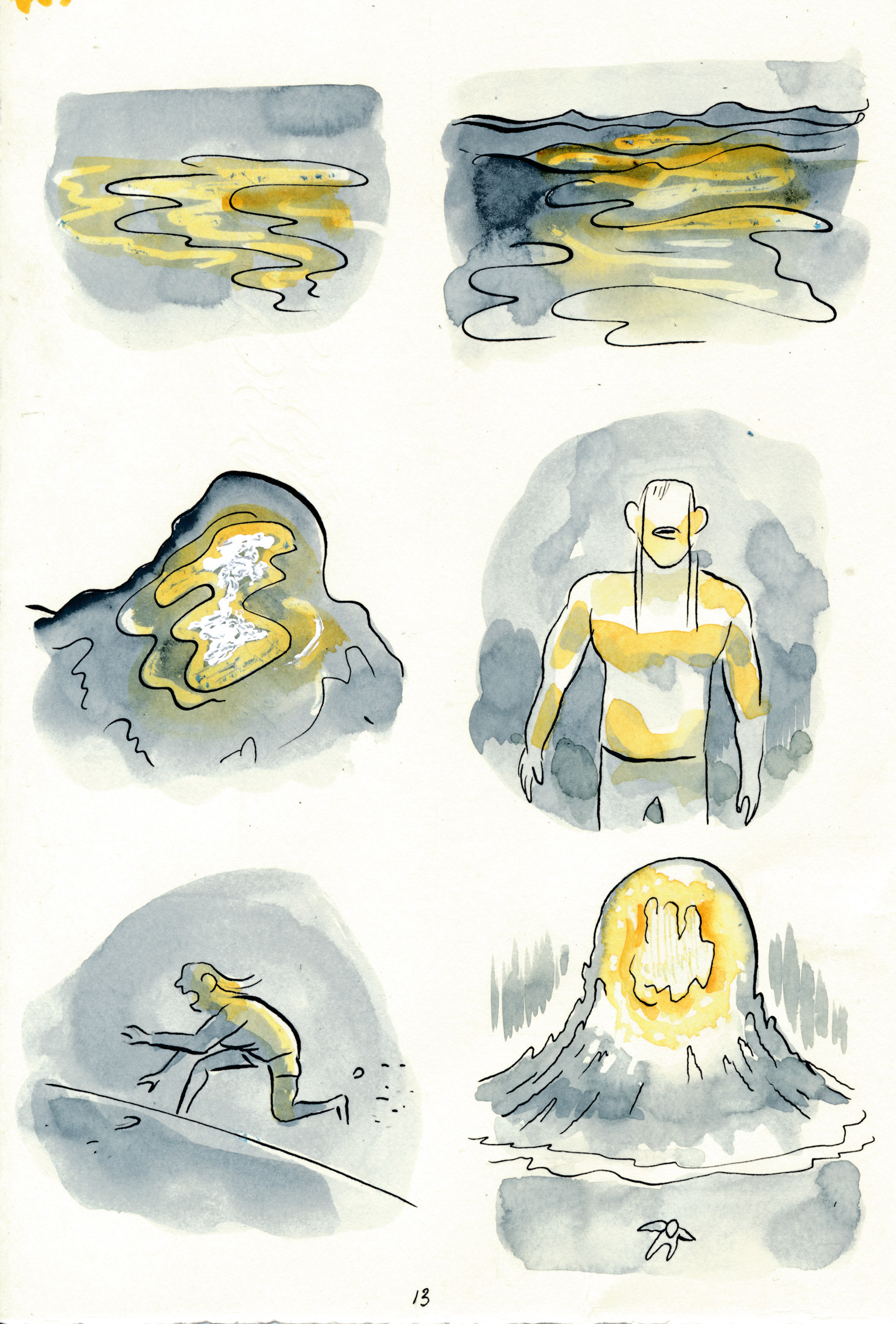 - Midnight surf- page 13