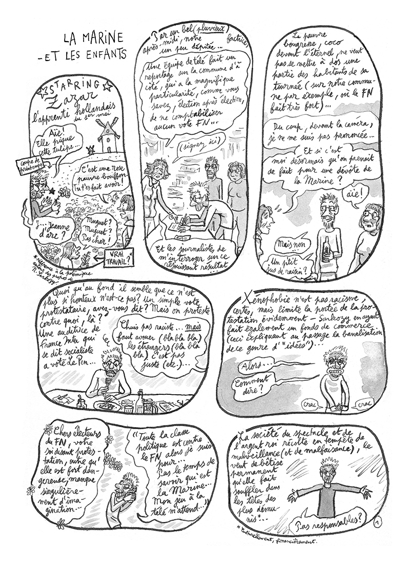 - LA MARINE - ET LES ENFANTS - Carnet de cambrousse- page 1