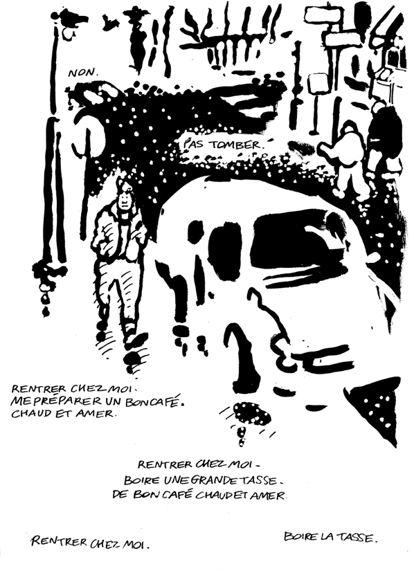 - Et il posa mollement sa main entre ses omoplates.- page 17