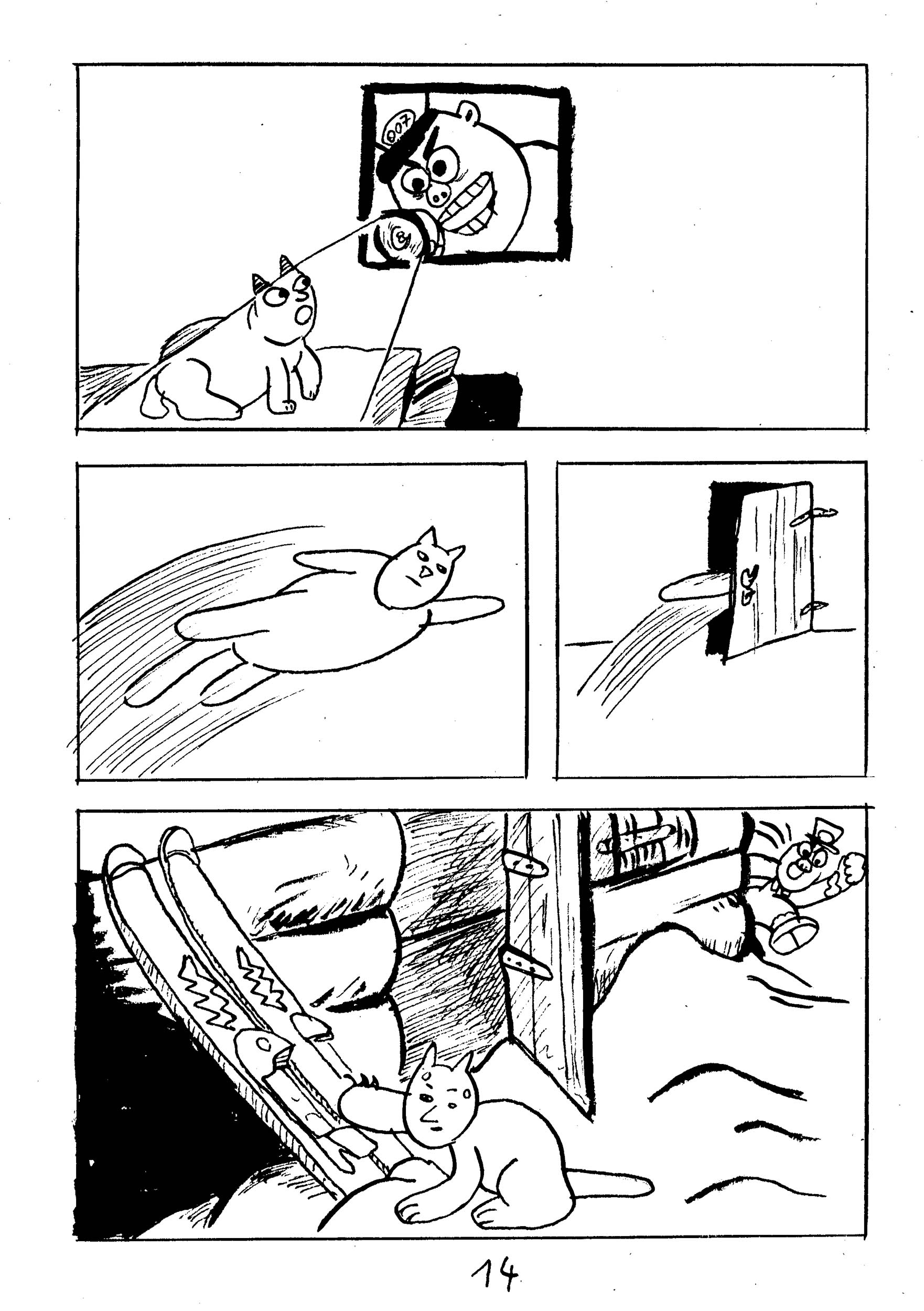 - How Sweet, A Kitty- page 14