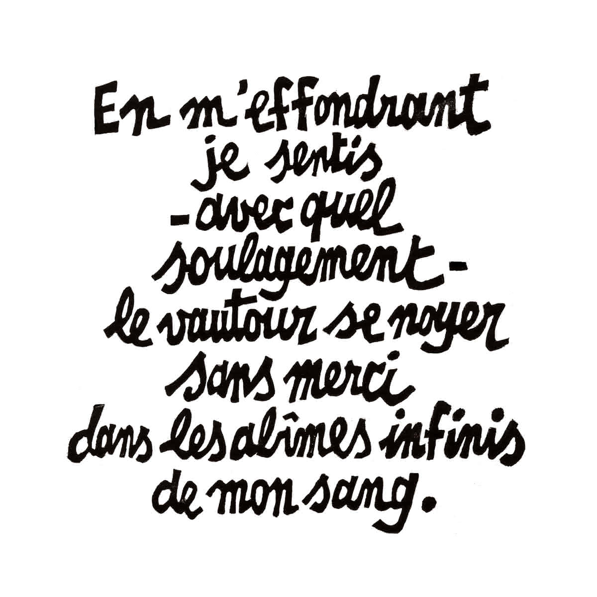 - Le vautour- page 16