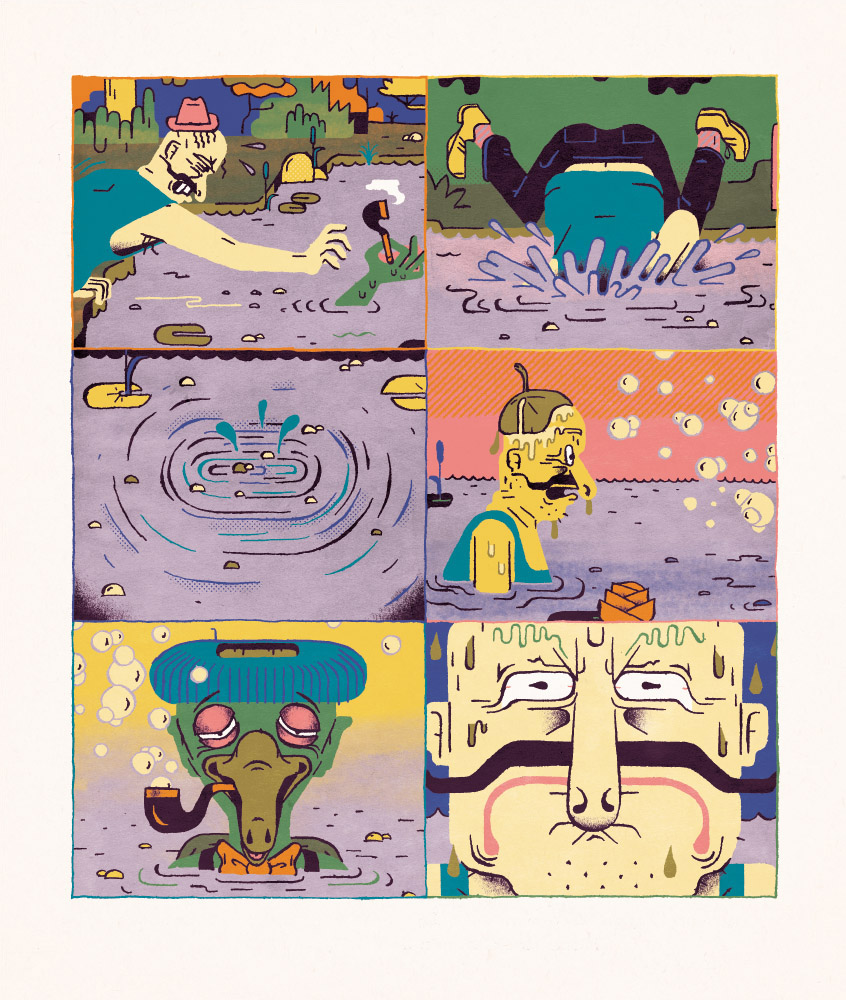 - Un kappa dans l'étang Kimyo- page 17