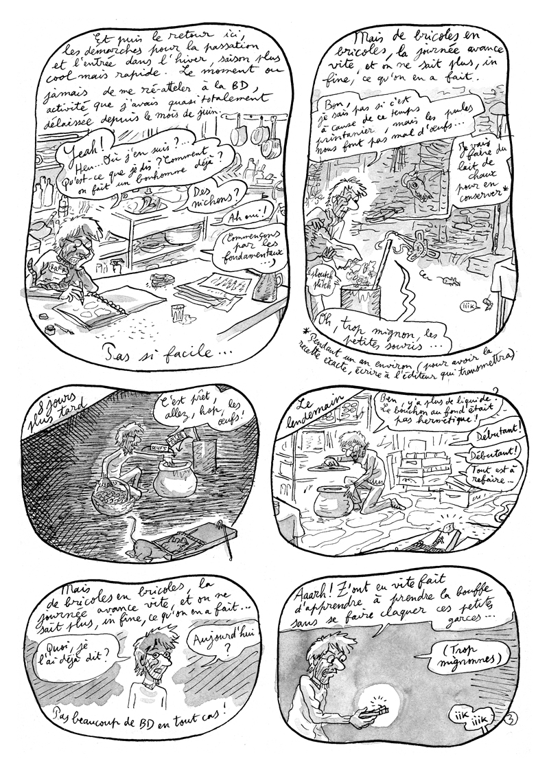 - LA PRATIQUE DU MÉTIER, précédé de EN-CAS - Carnet de cambrousse- page 5