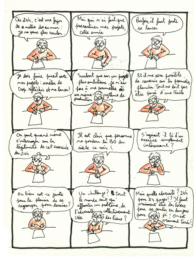 - 24 Pensées ou Faire de la bande dessinée, c'est pas toujours facile - page 18