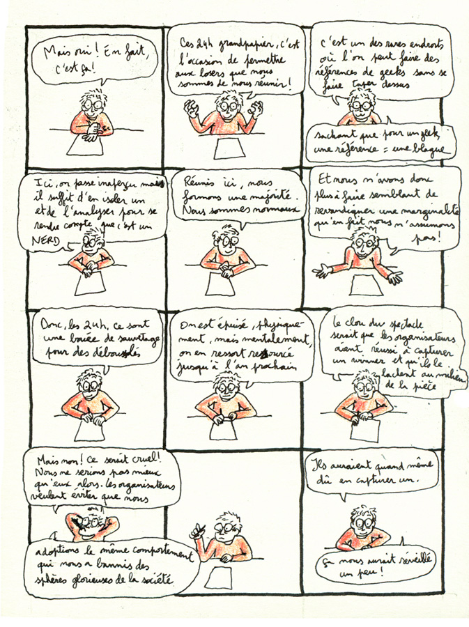 - 24 Pensées ou Faire de la bande dessinée, c'est pas toujours facile - page 19