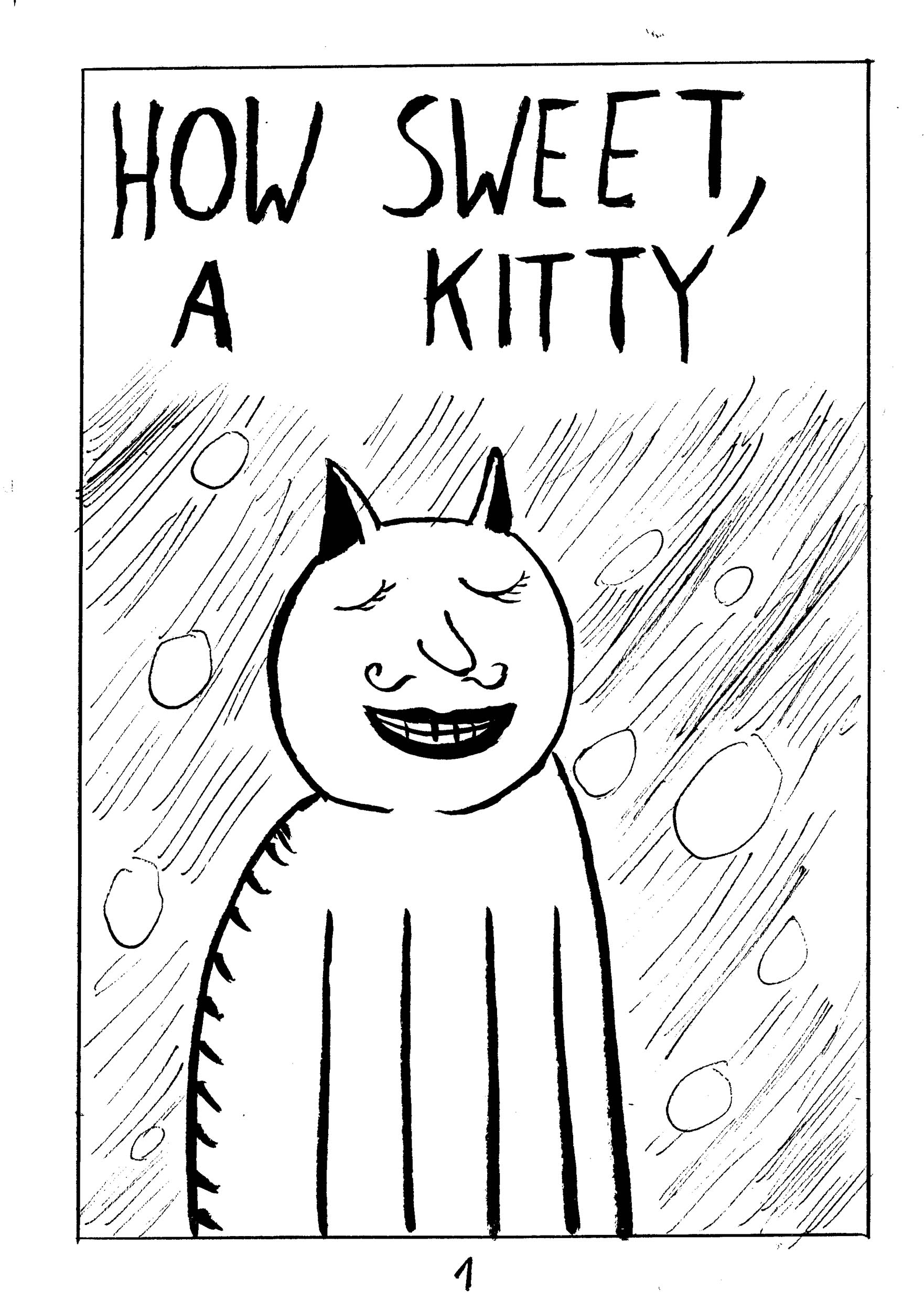 - How Sweet, A Kitty- page 1