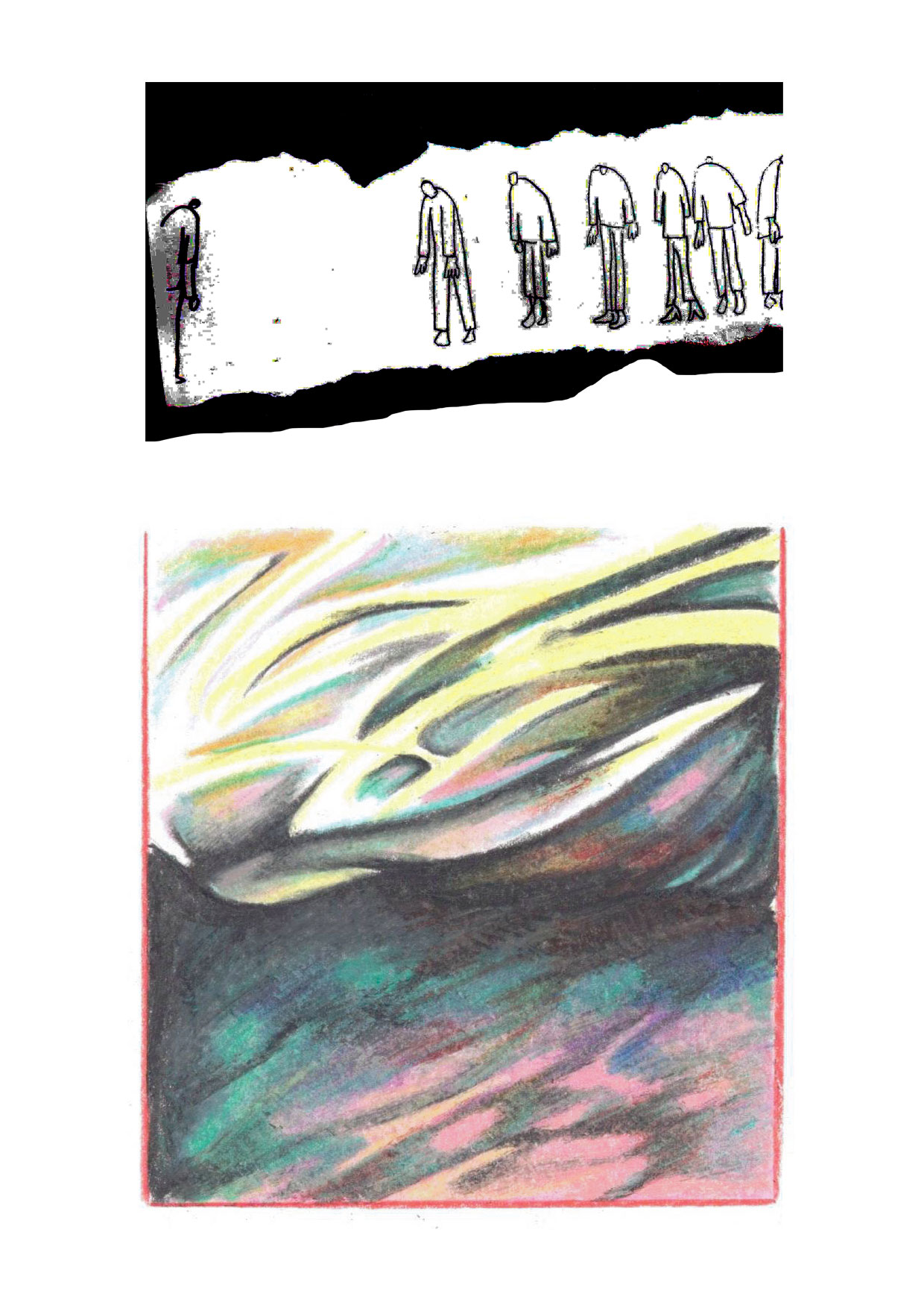 - Aux organes d'un éclair // organs of lightning- page 21