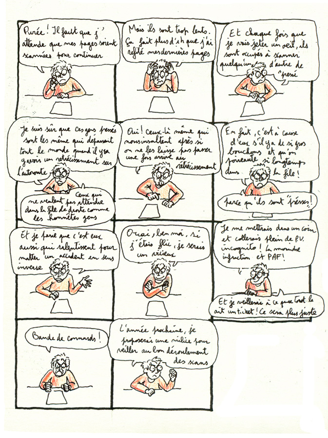 - 24 Pensées ou Faire de la bande dessinée, c'est pas toujours facile - page 21