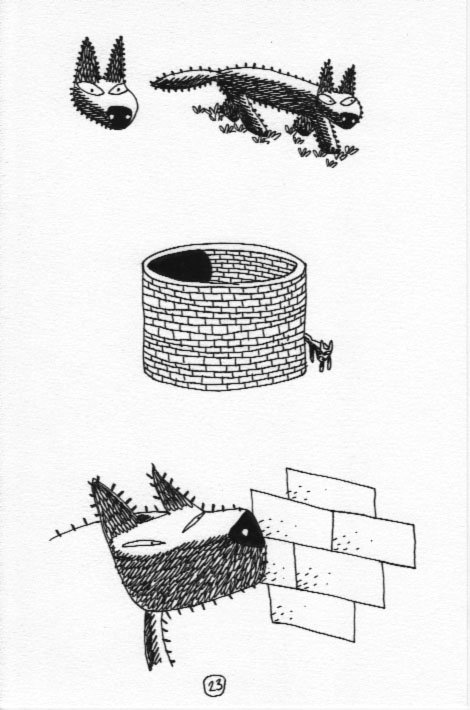 - Les lignes noires des mots de détail- page 23