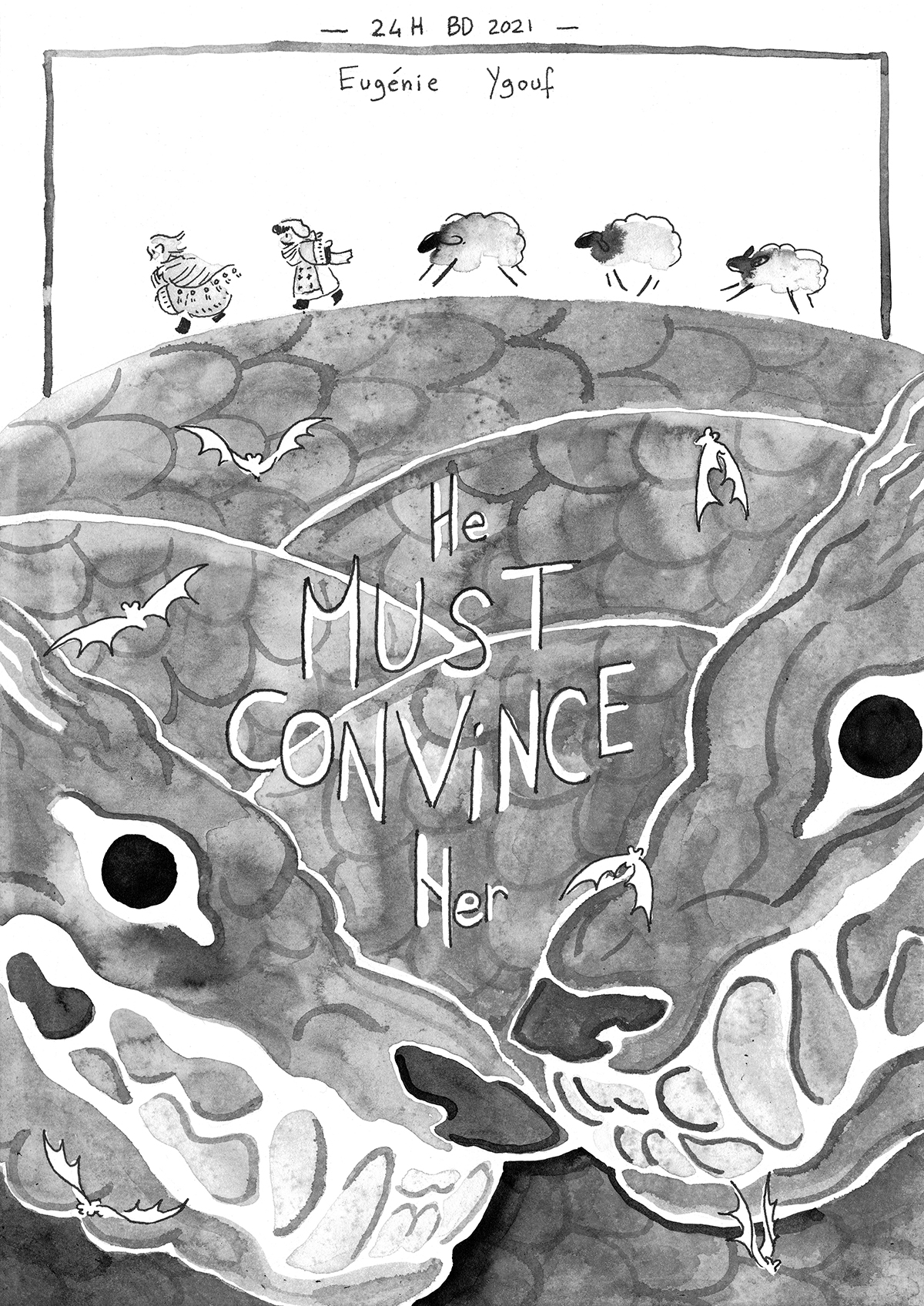 - He must convince her- page 1