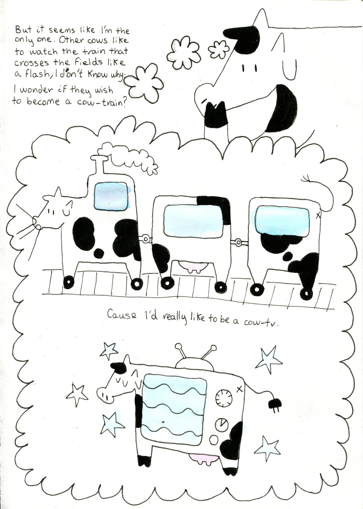 - Cow tv dream- page 3