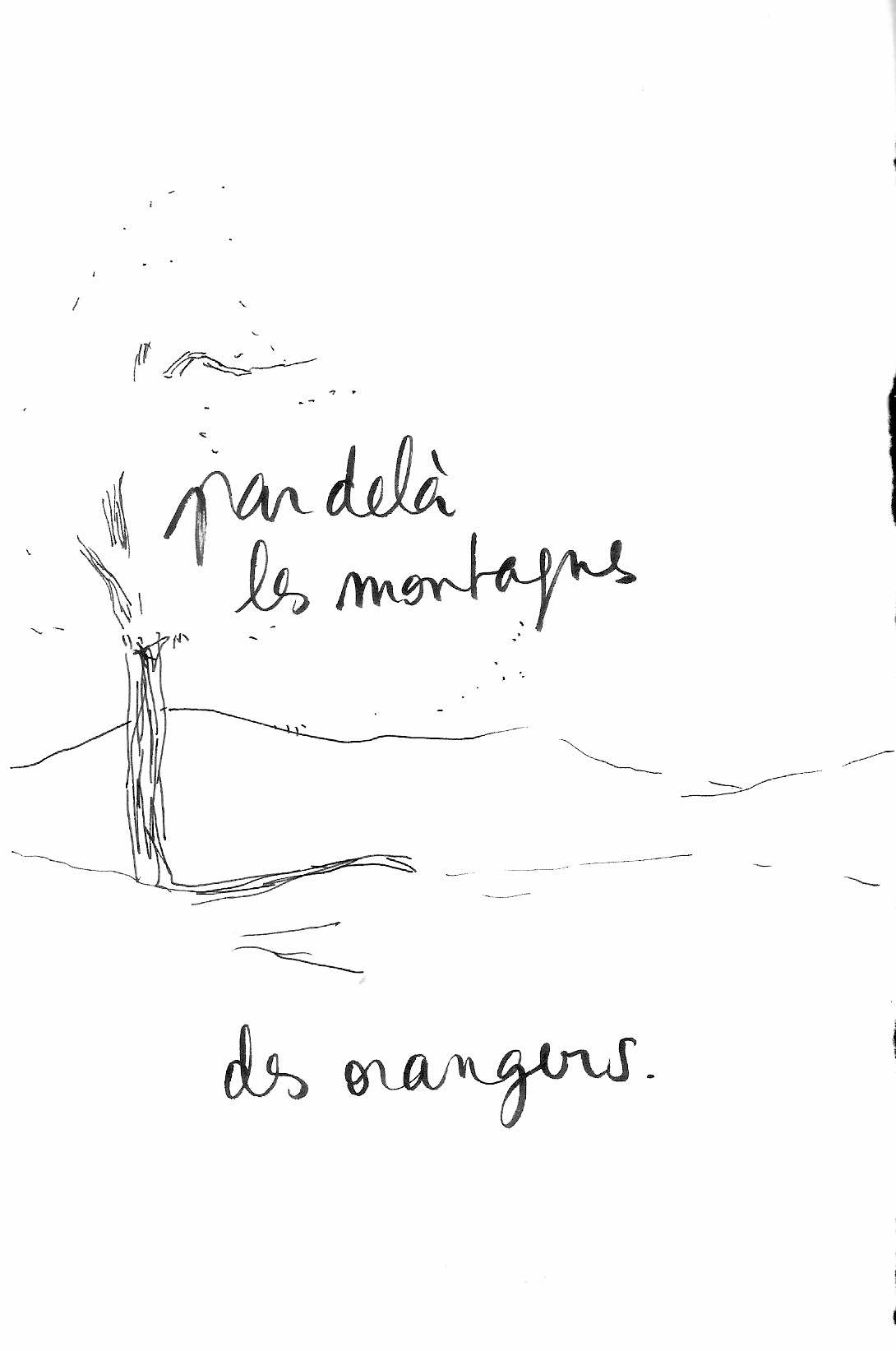 - par delà les montagnes, des orangers- page 1