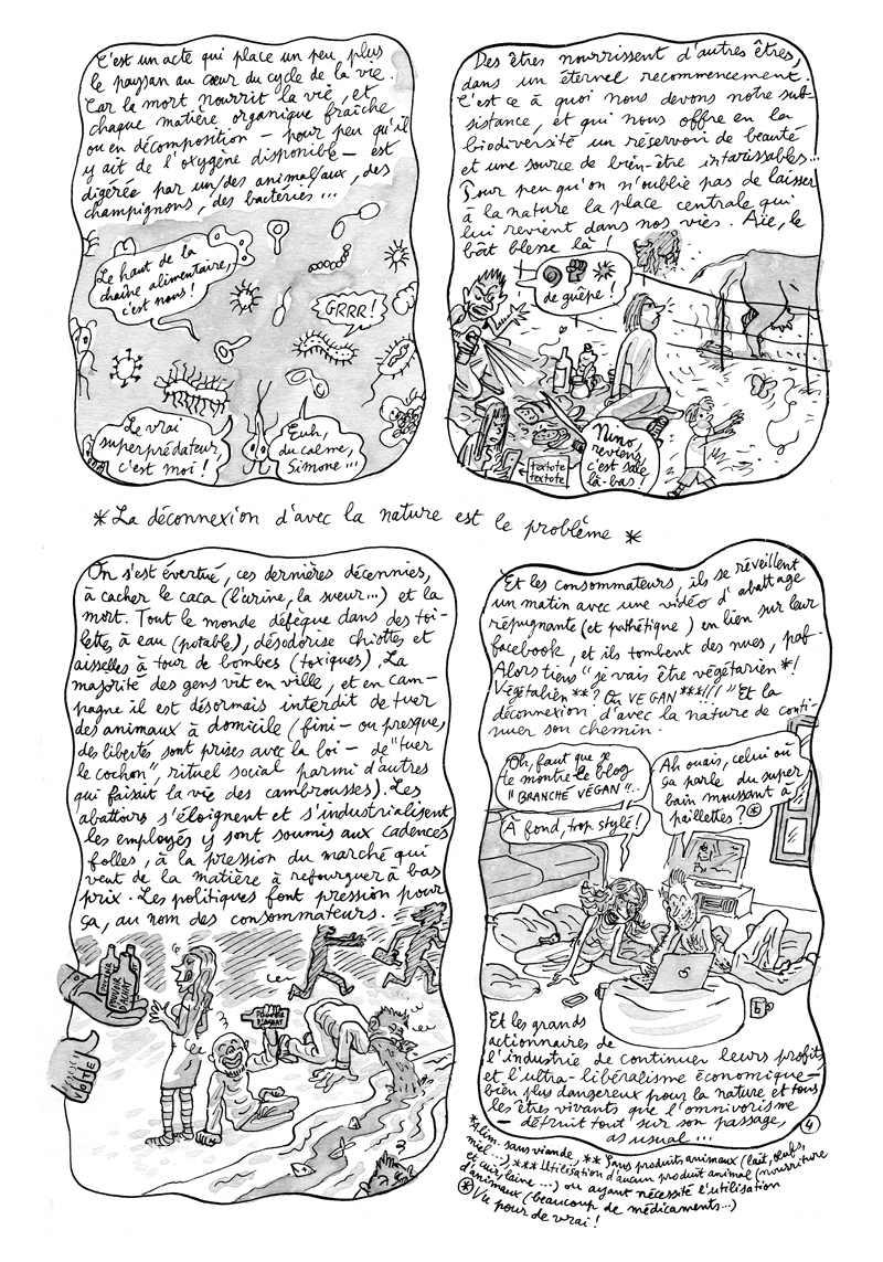 - L'ATTENTION AUX BÊTES - Carnet de cambrousse- page 4