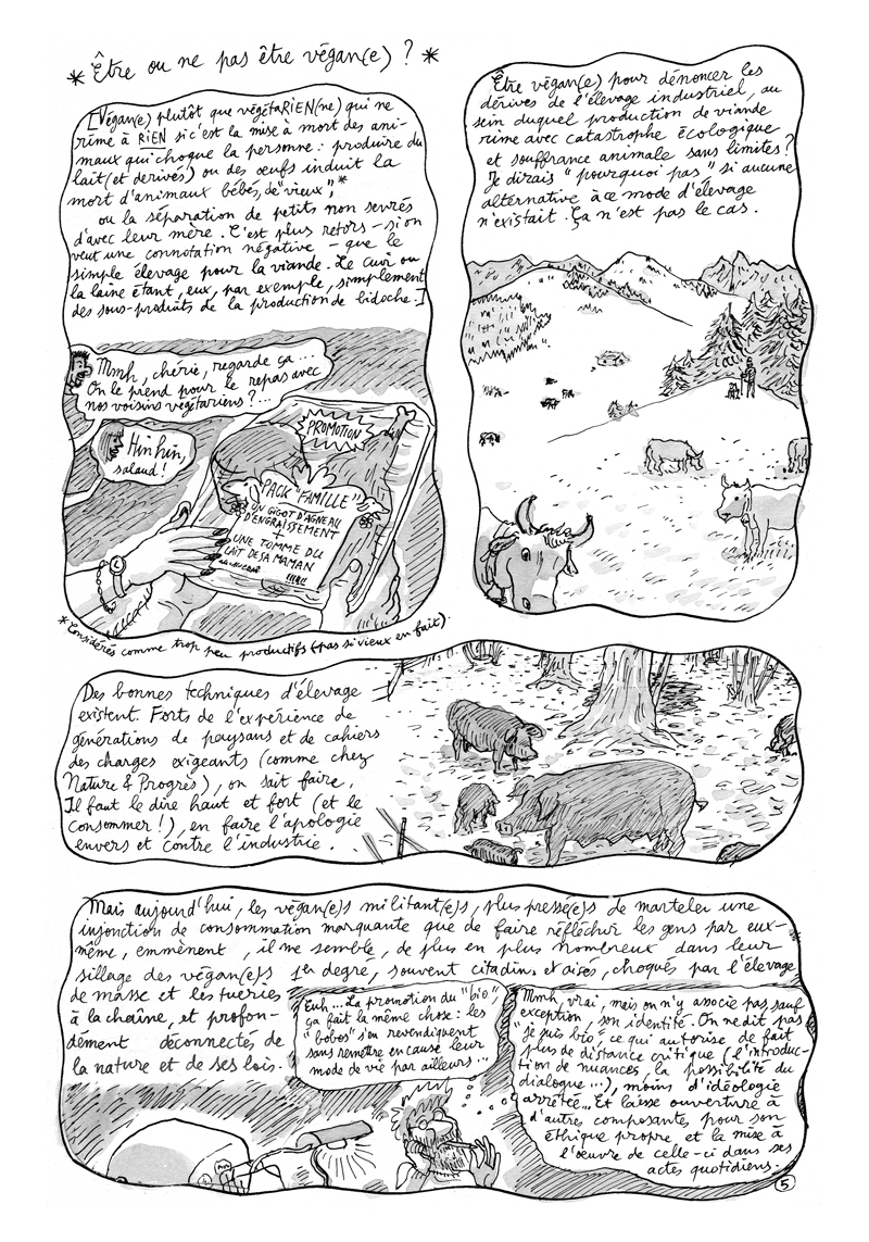 - L'ATTENTION AUX BÊTES - Carnet de cambrousse- page 5