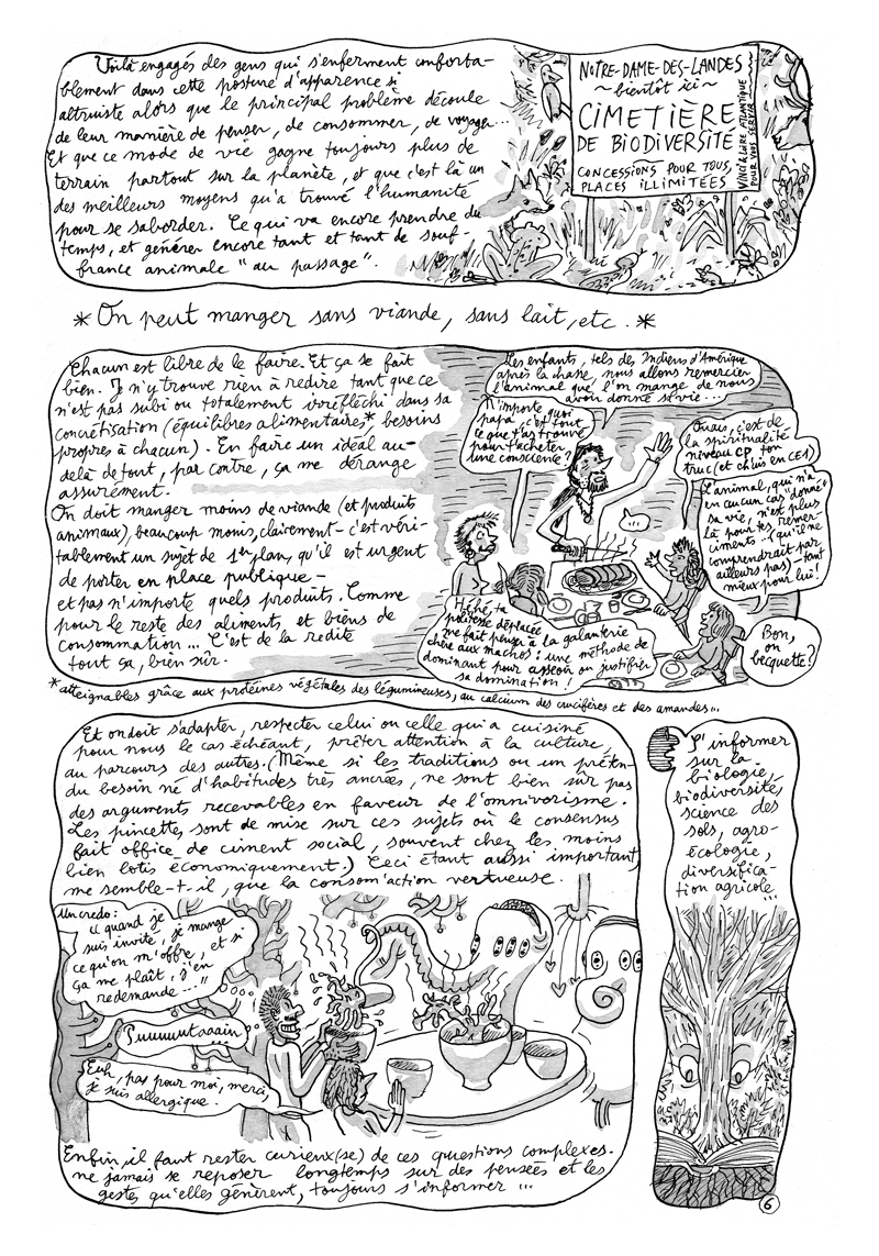 - L'ATTENTION AUX BÊTES - Carnet de cambrousse- page 6