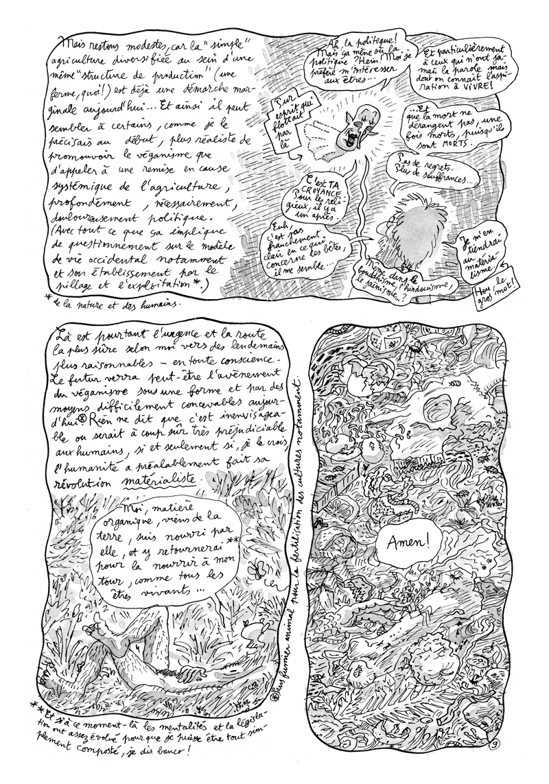 - L'ATTENTION AUX BÊTES - Carnet de cambrousse- page 9