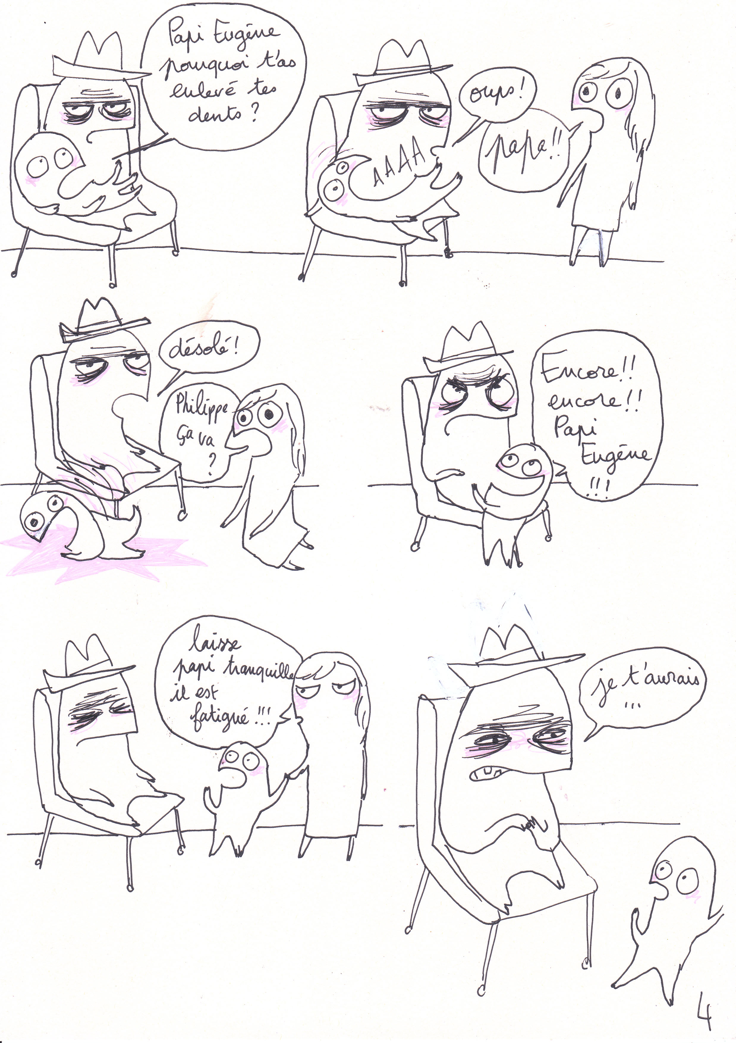 - Les aventures de papi Eugène- page 4