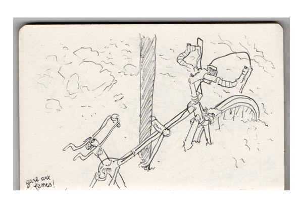 - L'hiver, les vélos- page 7