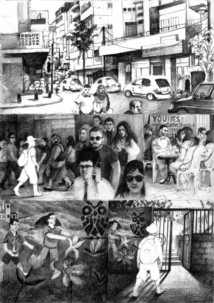 - L'étrange dame d'Hamra- page 1