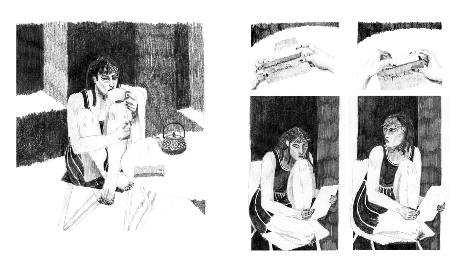 - Des silences- page 35