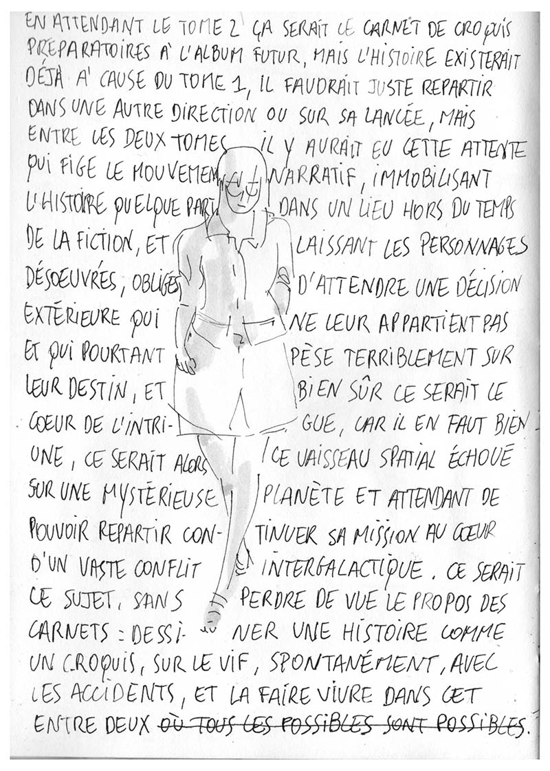 - En attendant le tome 2, deuxième carnet- page 28