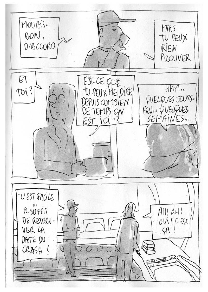 - En attendant le tome 2, deuxième carnet- page 45
