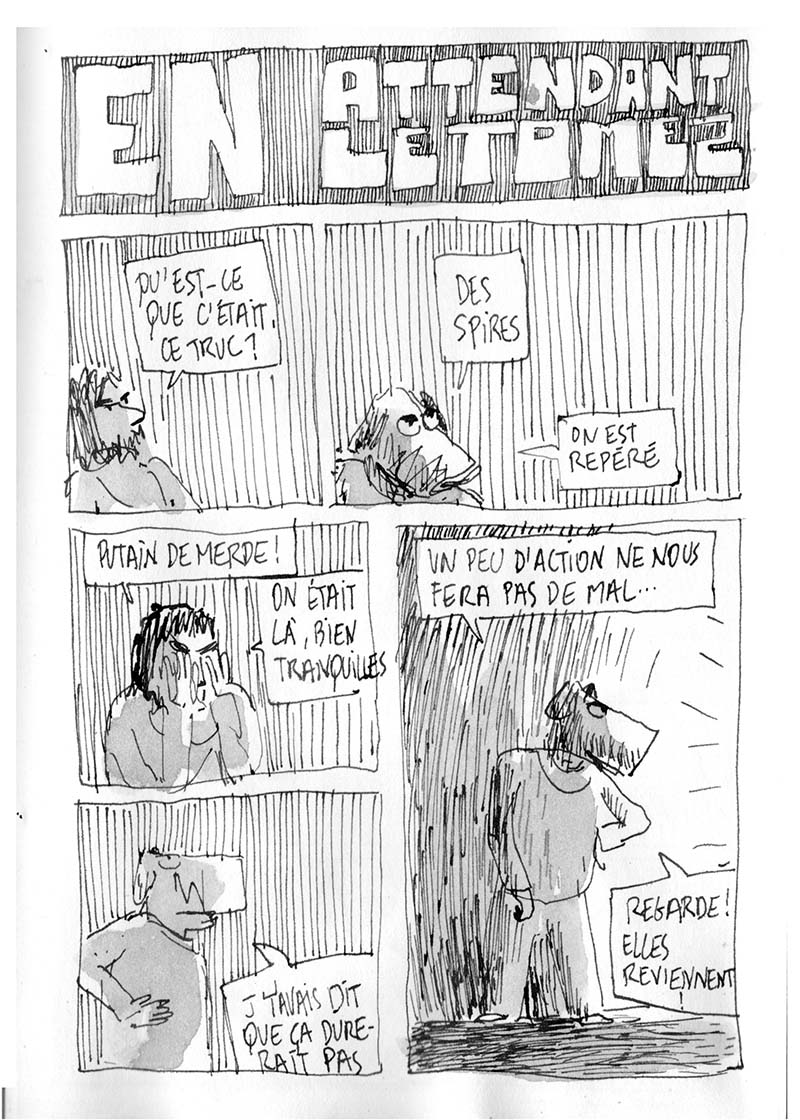 - En attendant le tome 2, deuxième carnet- page 111