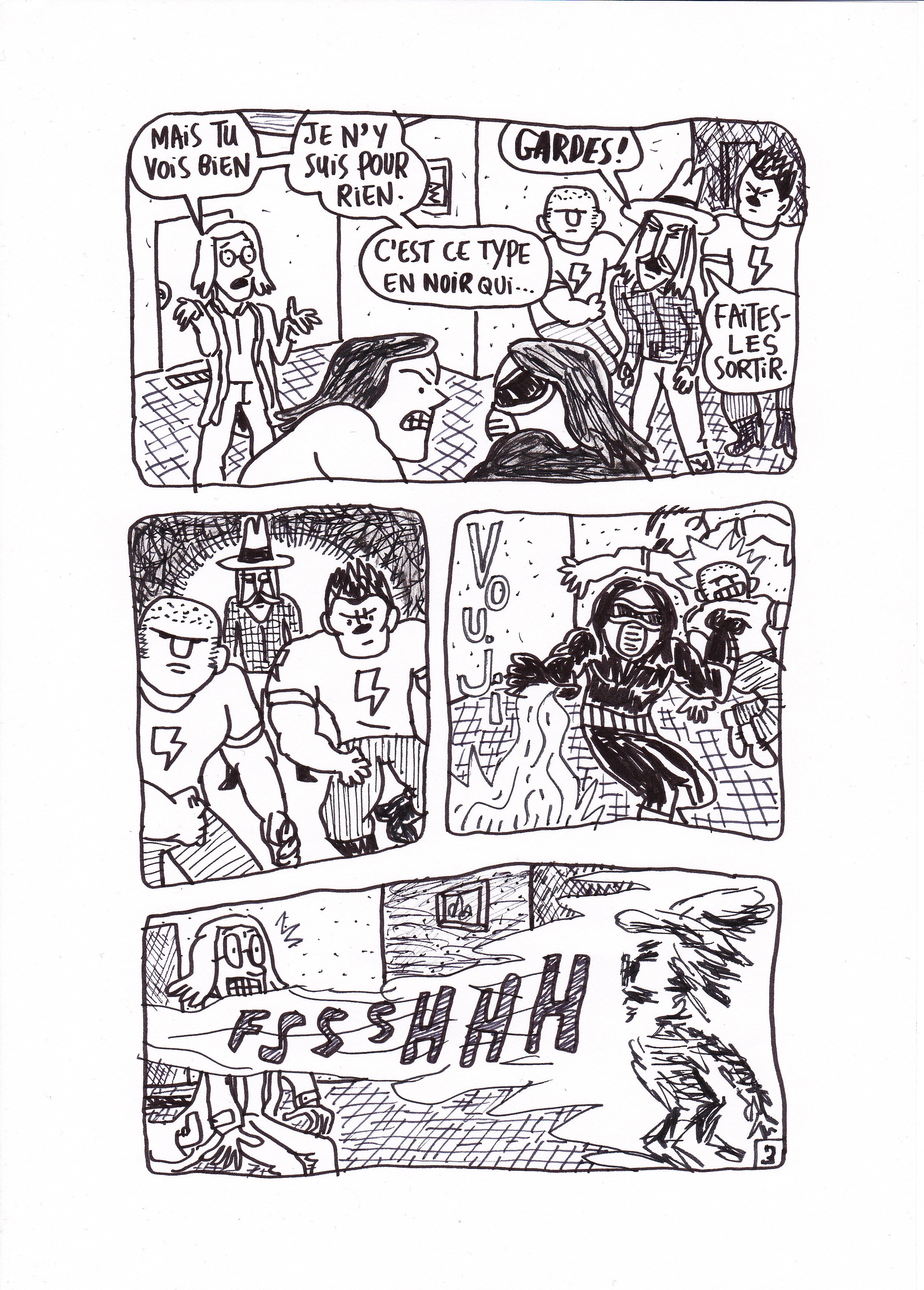 - nº7 : L'HOMME en NOIR- page 20