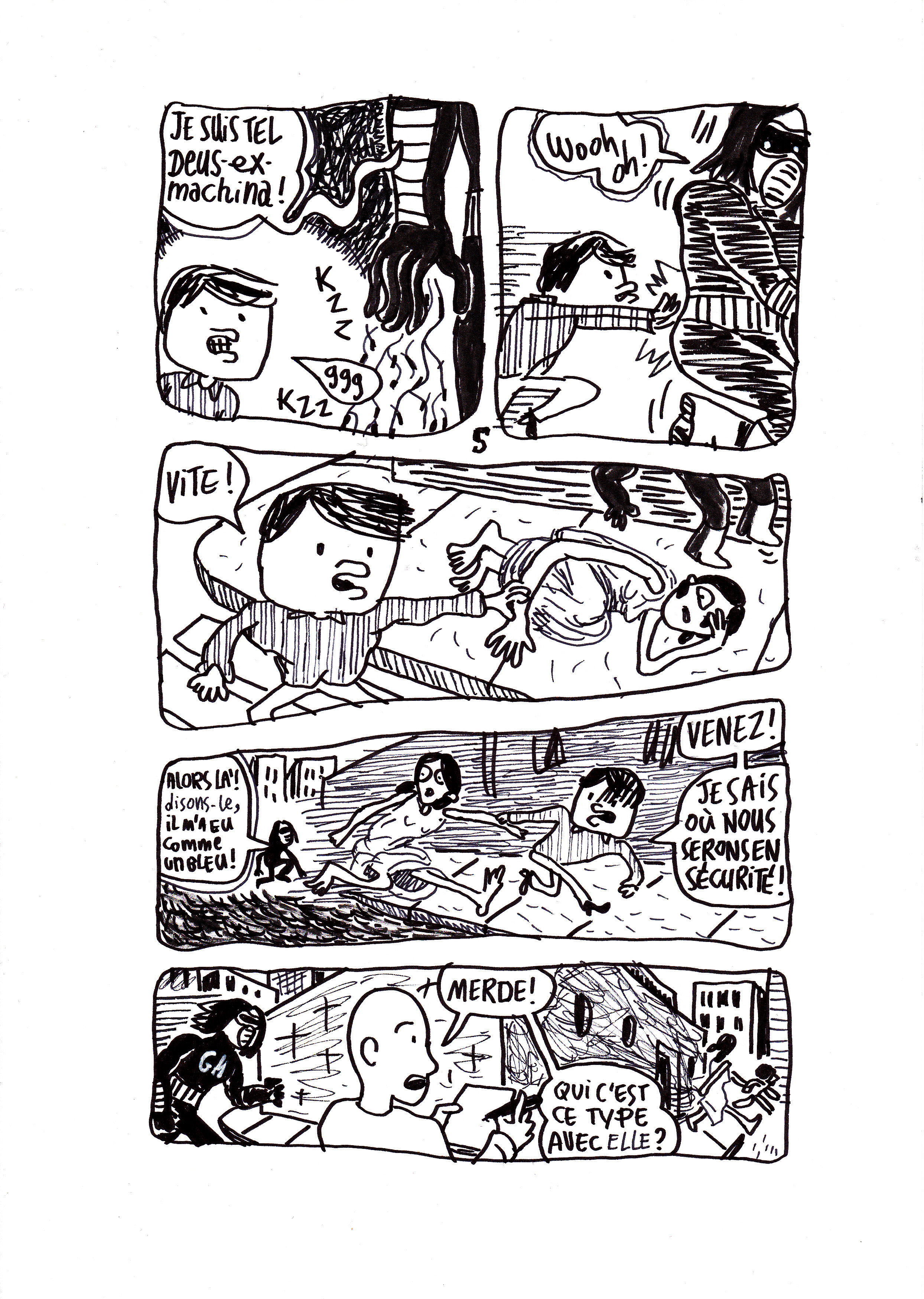 - nº7 : L'HOMME en NOIR- page 14