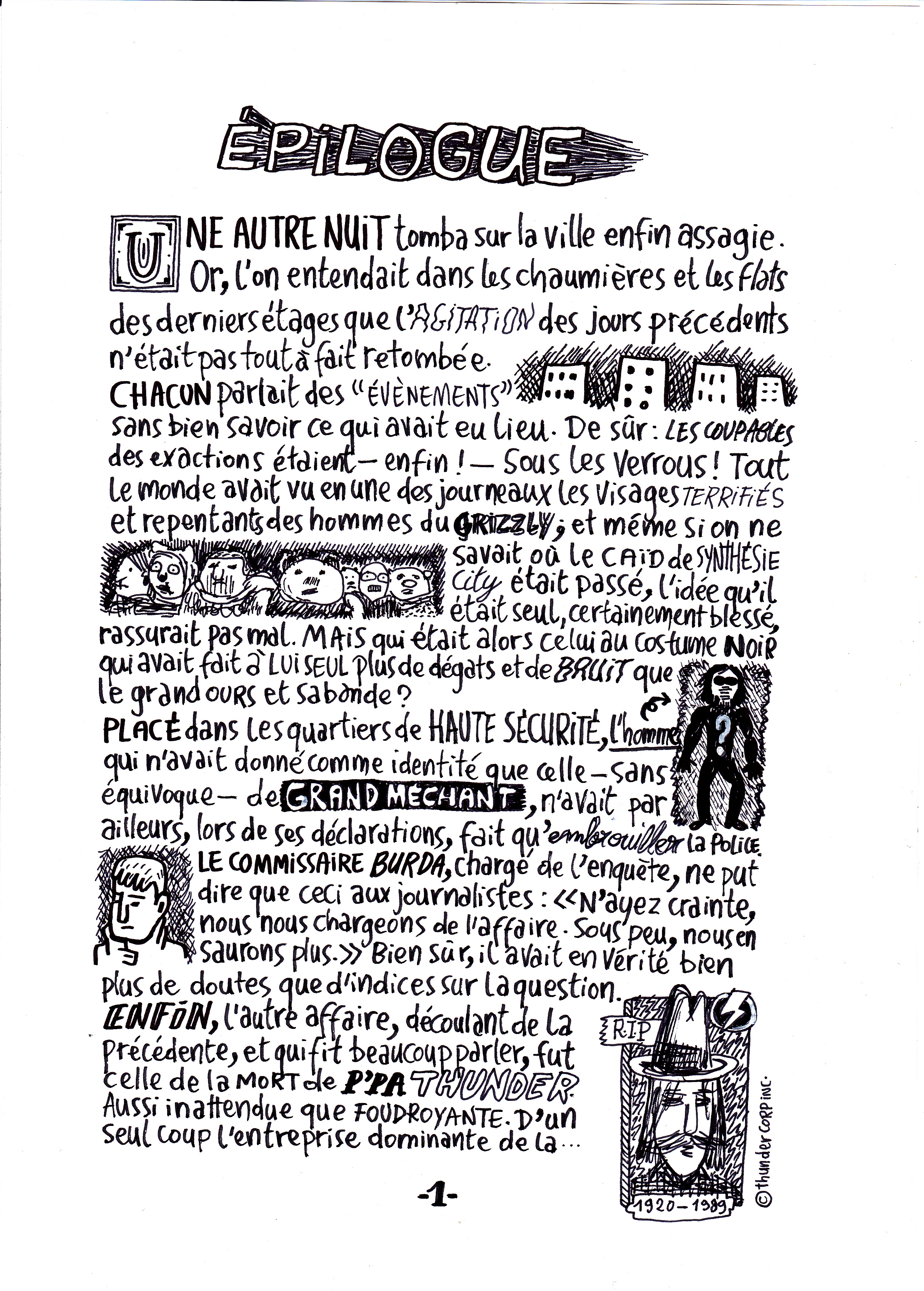 - nº7 : L'HOMME en NOIR- page 34