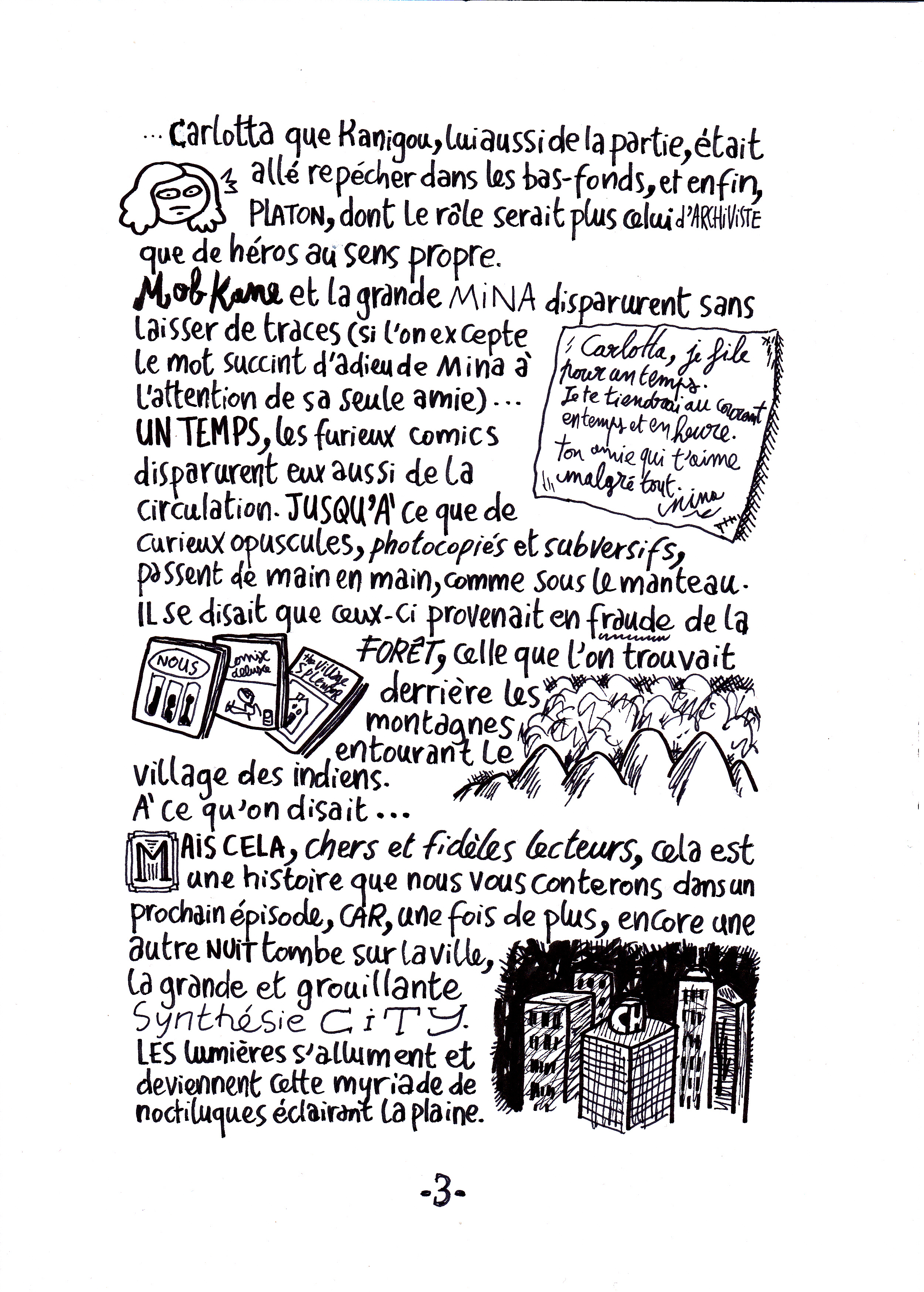 - nº7 : L'HOMME en NOIR- page 36